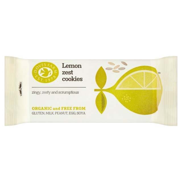 Doves Farm Gluten Free Organic Lemon Zest Cookies 150g