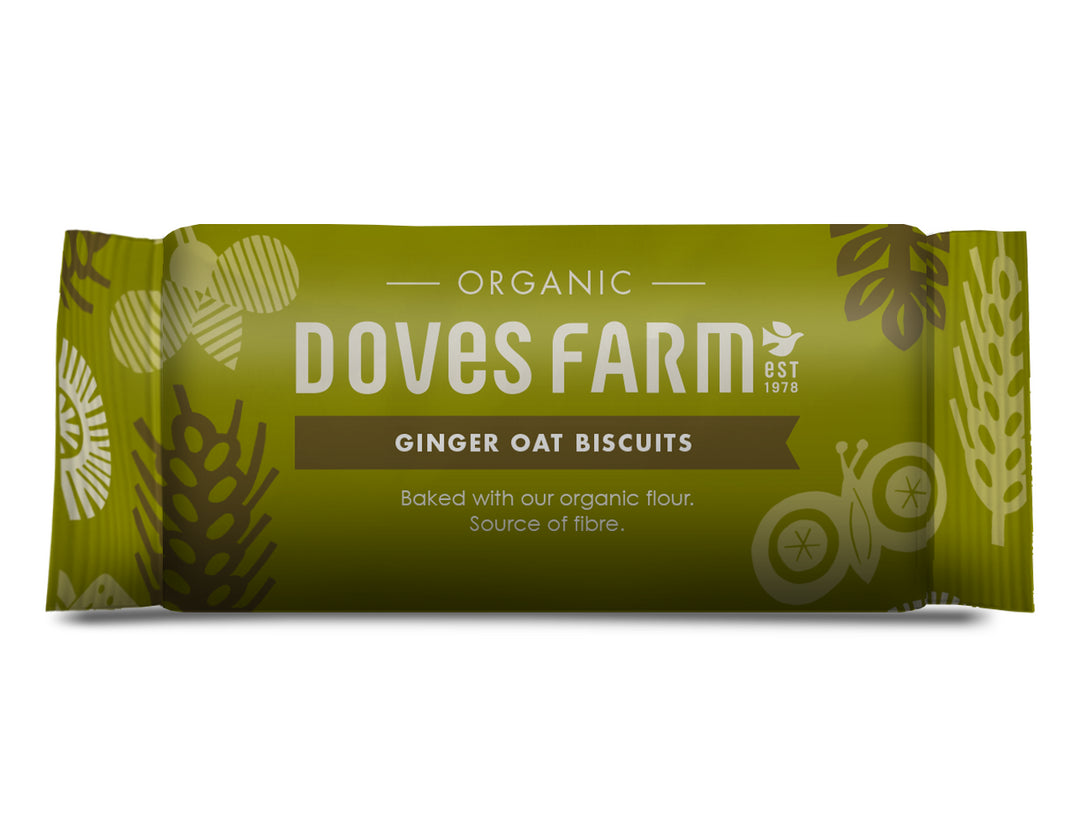 Doves Farm Organic Ginger Oat Biscuits 200g