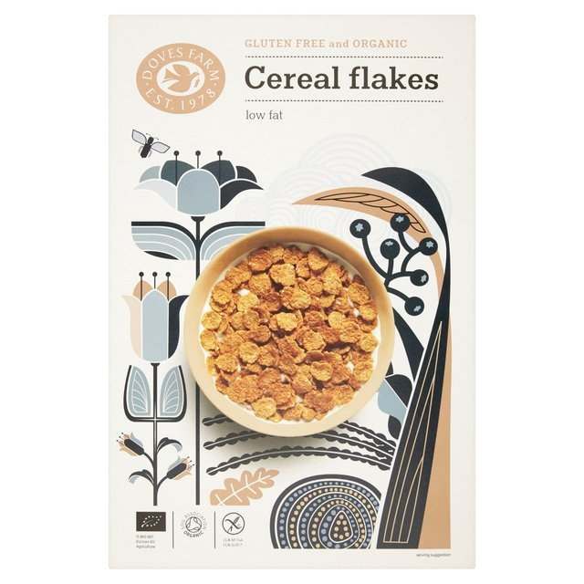 Doves Farm Organic Gluten Free Cereal Flakes 375g