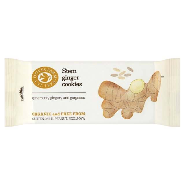 Doves Farm Gluten Free Organic Stem Ginger Cookies 150g
