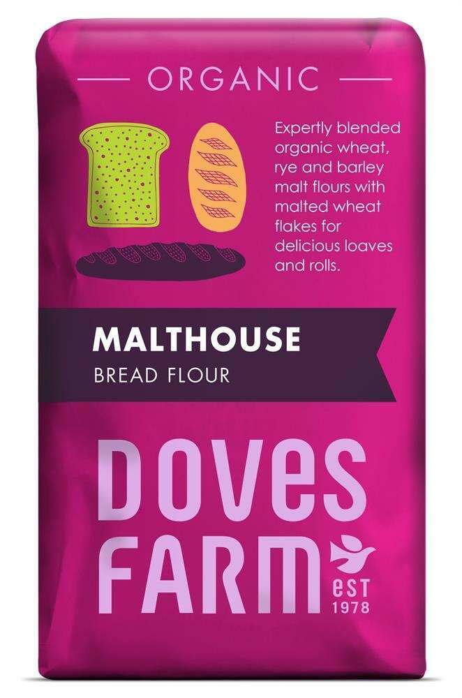 Doves Farm Organic Malthouse Bread Flour 1kg