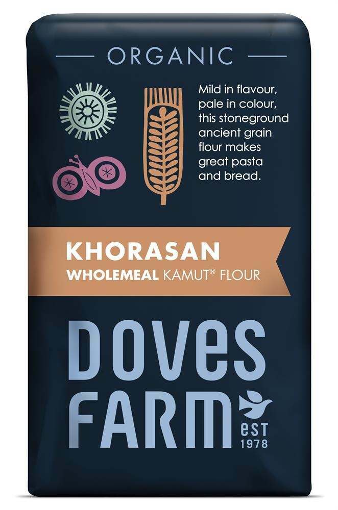 Doves Farm Organic Wholemeal Kamut Khorasan Flour 1kg