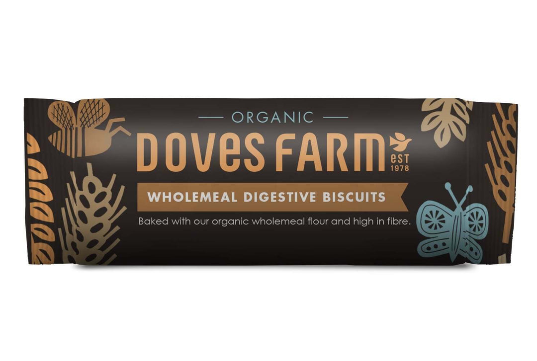 Doves Farm Organic Wholewheat Digestive Biscuits 400g