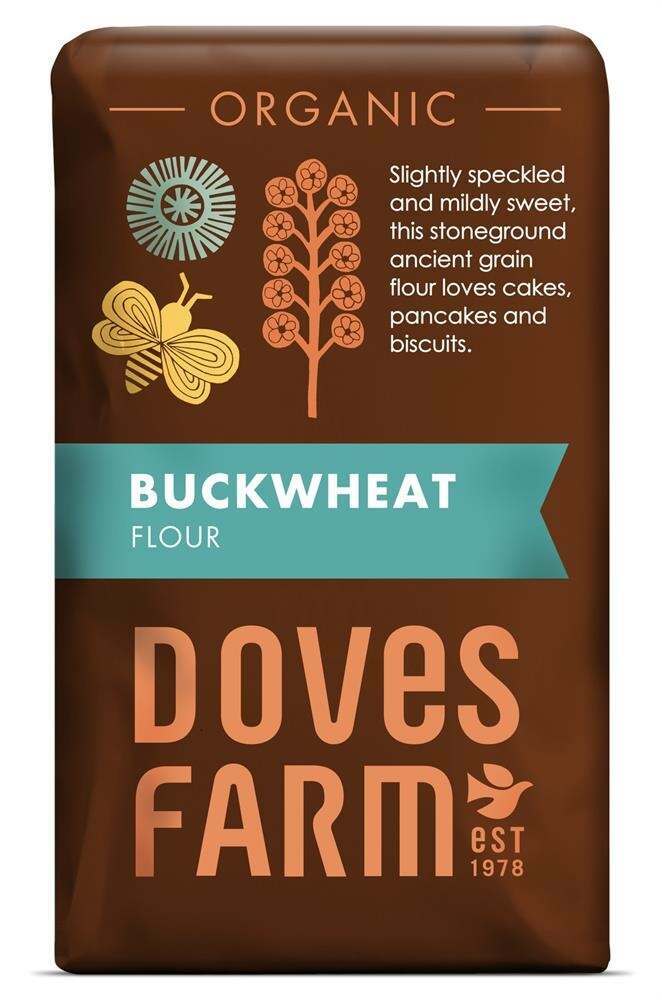 Doves Farm Wholemeal Buckwheat Flour 1kg