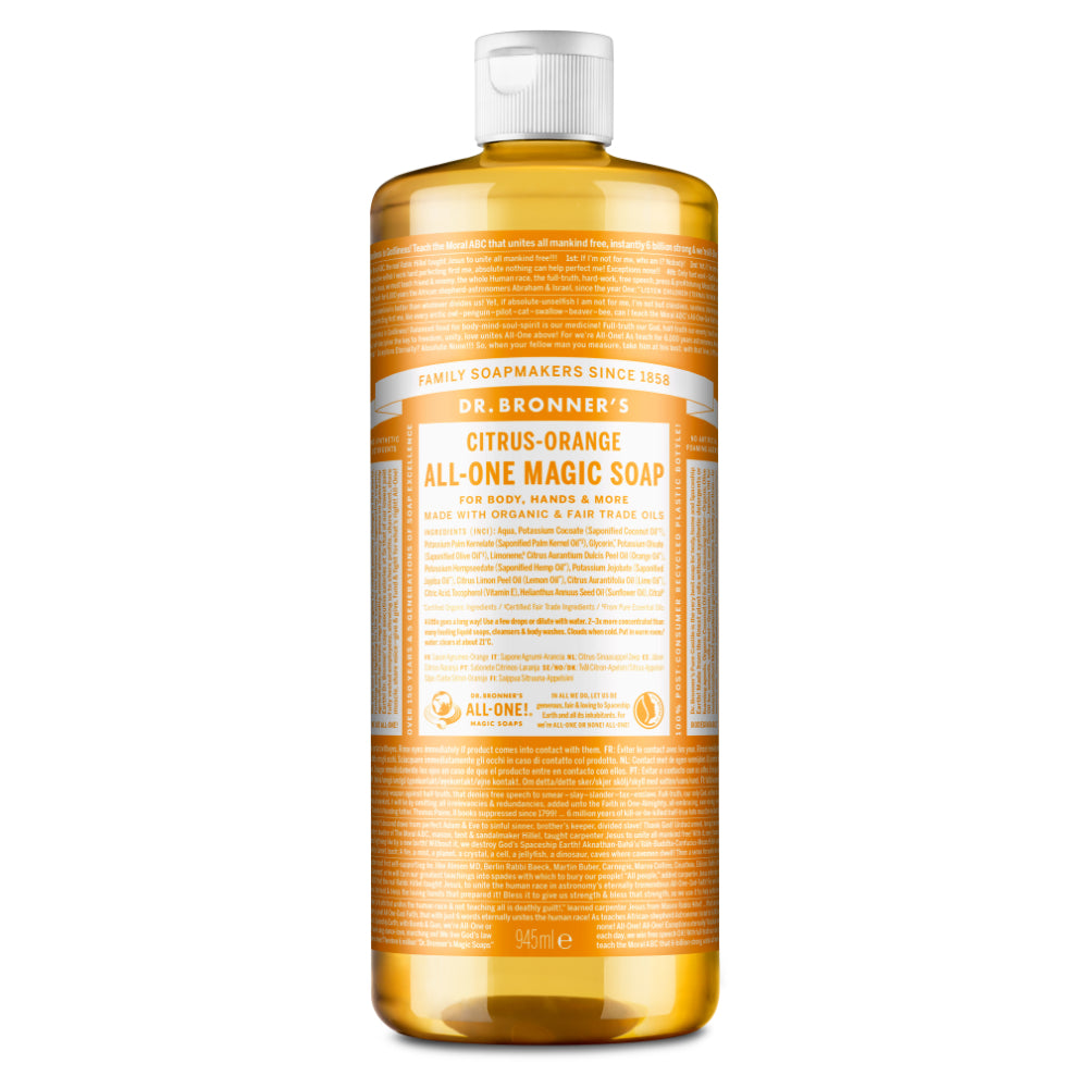Dr Bronner's Citrus Castile Liquid Soap 946ml