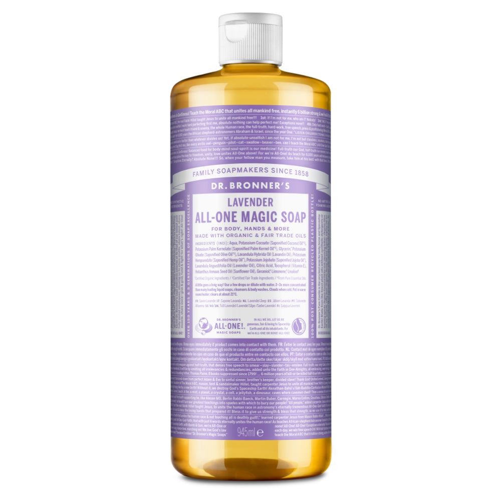 Dr Bronner's Lavender Castile Liquid Soap 946ml