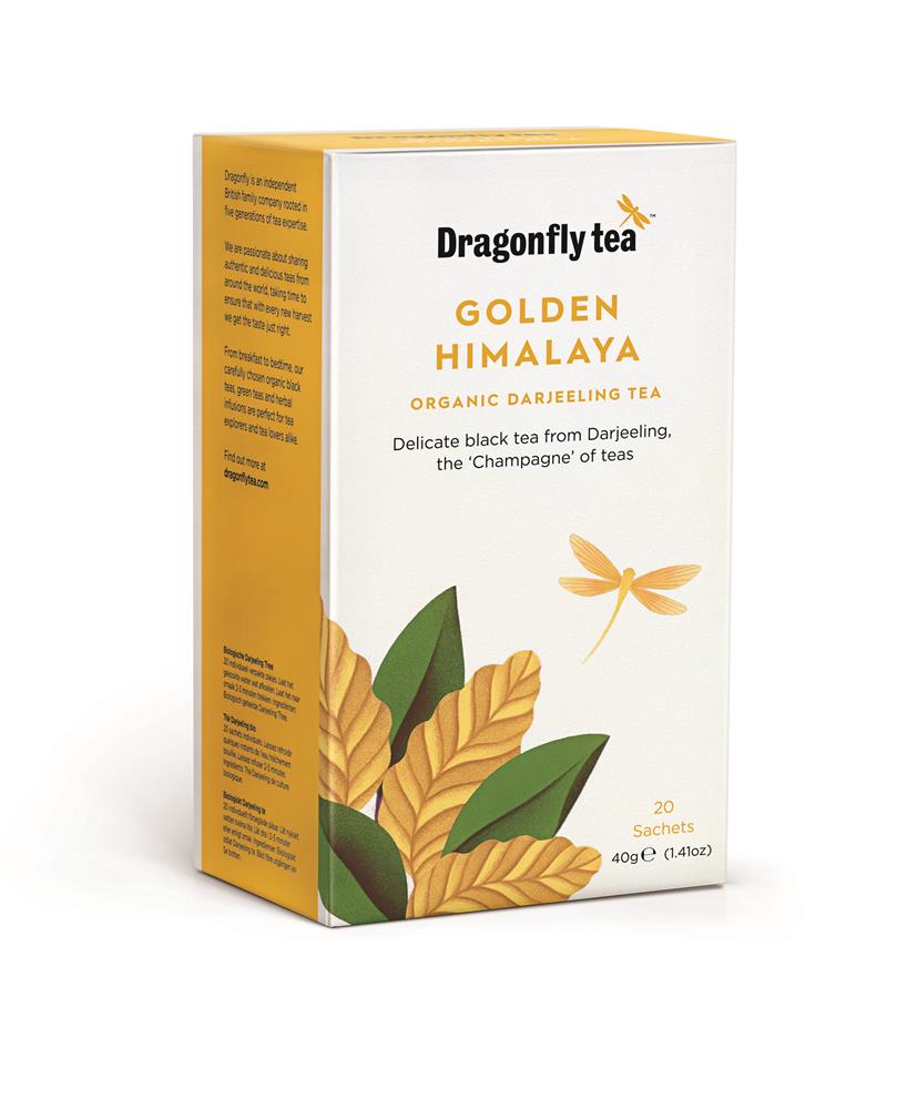 Dragonfly Organic Golden Himalayan Darjeeling Tea 20 sachets