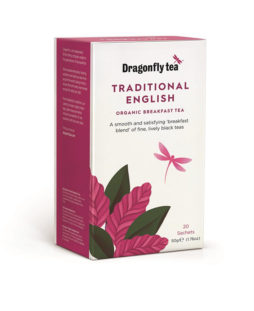 Dragonfly Organic Traditional English Breakfast Tea 20 sachets