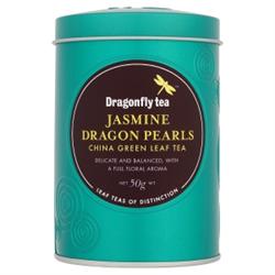 Leaf Tea of Distinction Jasmine Dragon Pearls Green Tea 50g