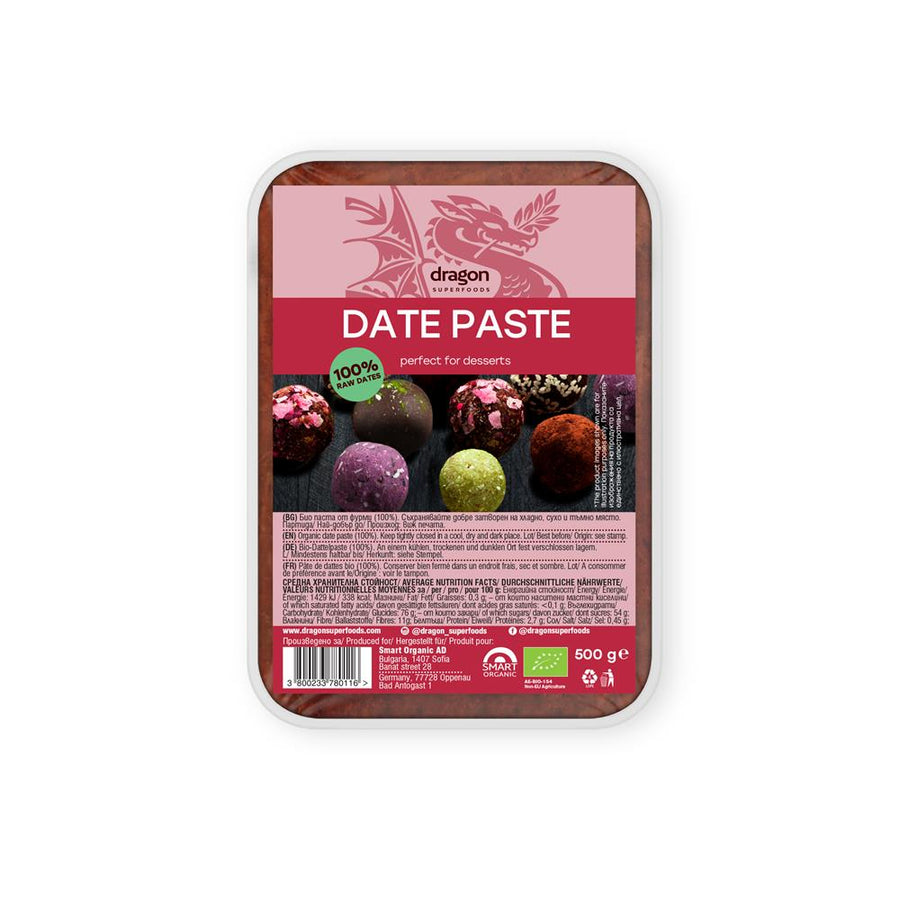 Date Paste -Rich in fibre no added sugar Organic Raw