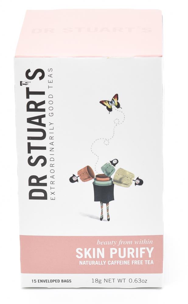 Dr Stuarts Skin Purify Tea 15 Bags - Pack of 4