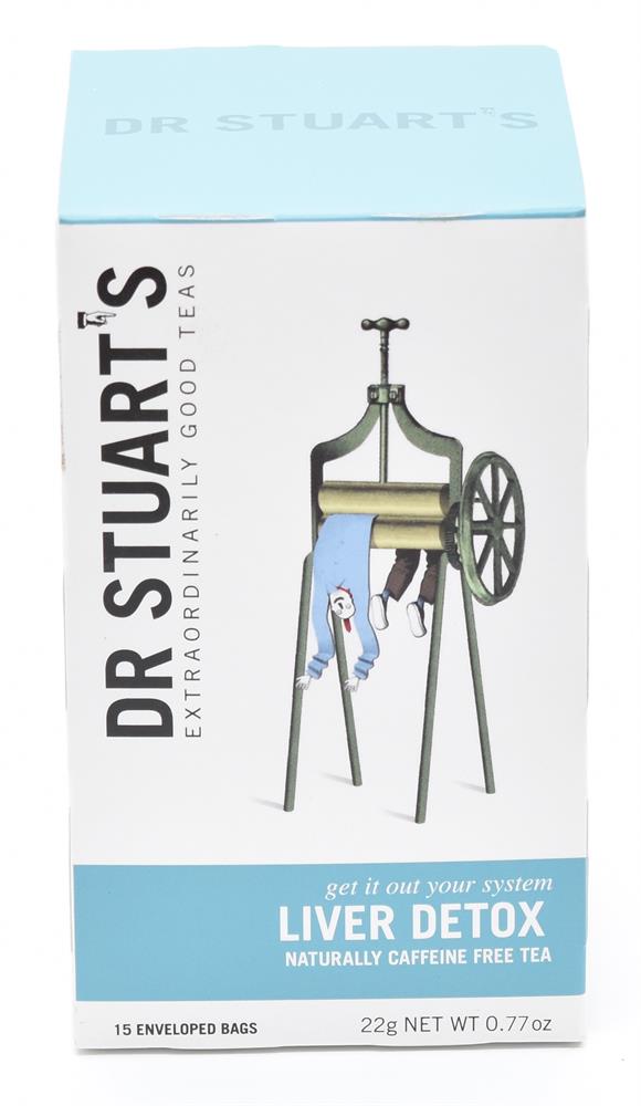 Dr Stuarts Liver Detox Tea 15 Bags - Pack of 4
