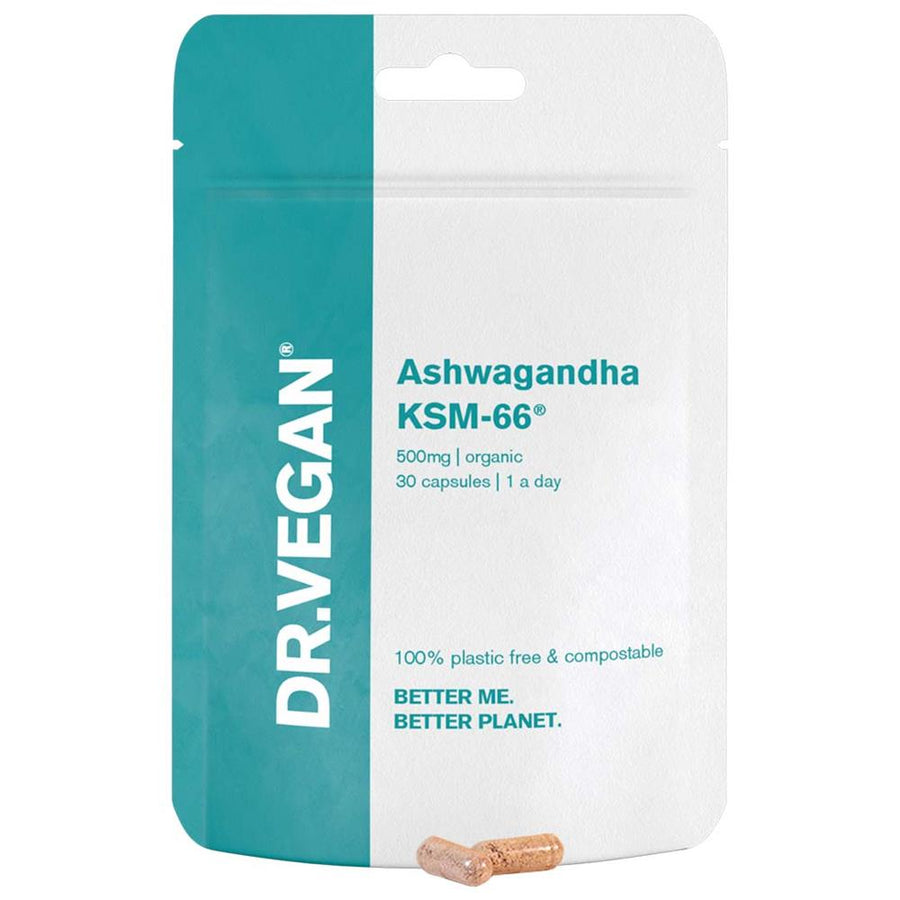 Dr Vegan 500mg Ashwagandha KSM-66 - 30 Capsules