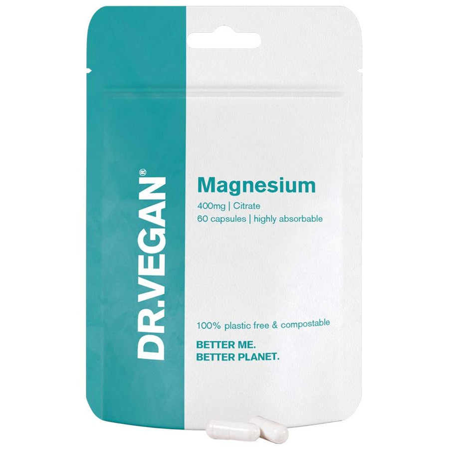 Dr Vegan Magnesium Citrate 400mg - 60 Capsules