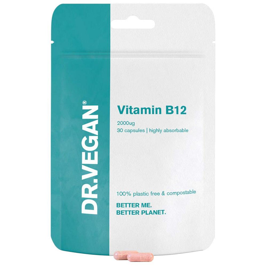 Dr Vegan Vitamin B12 2000ug - 30 Capsules
