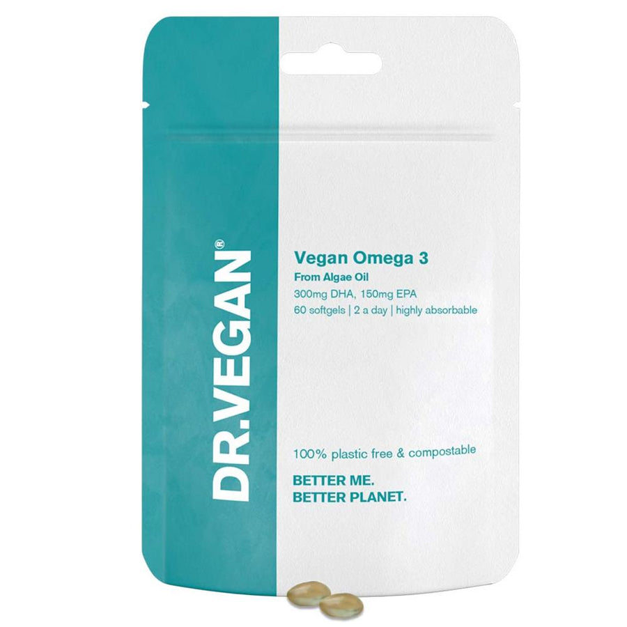 Dr Vegan Omega 3 from Algae Oil - 60 Softgels
