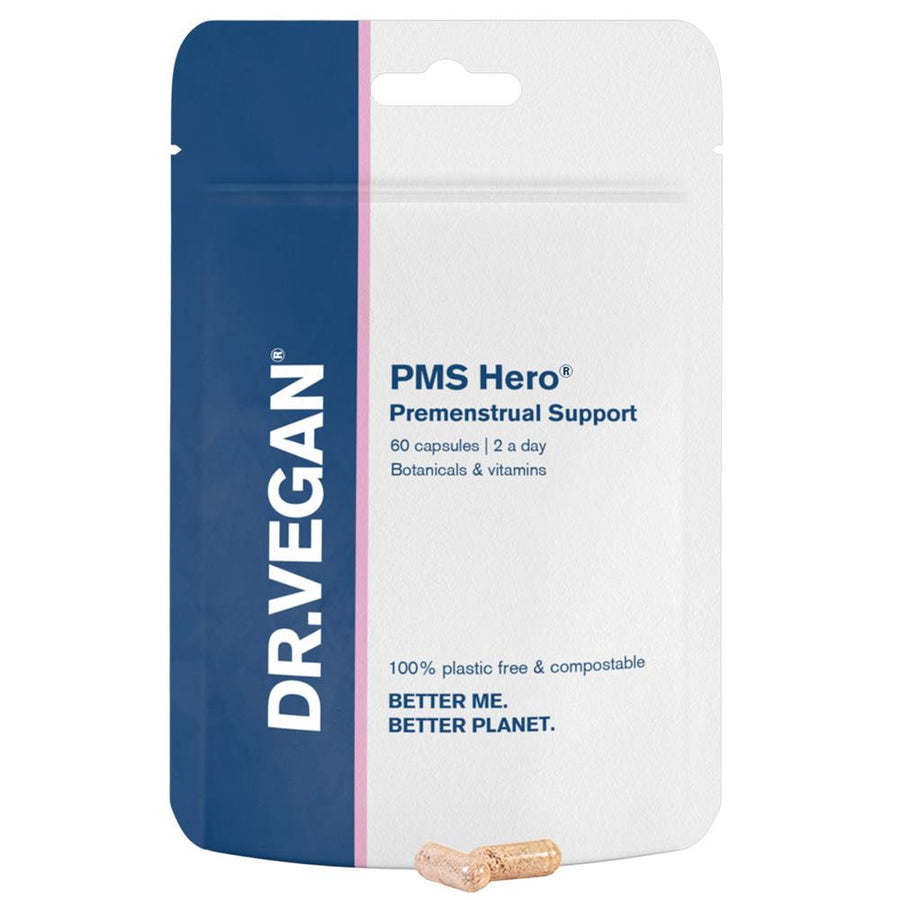 Dr Vegan PMS Hero Premenstrual Support 60 Capsules