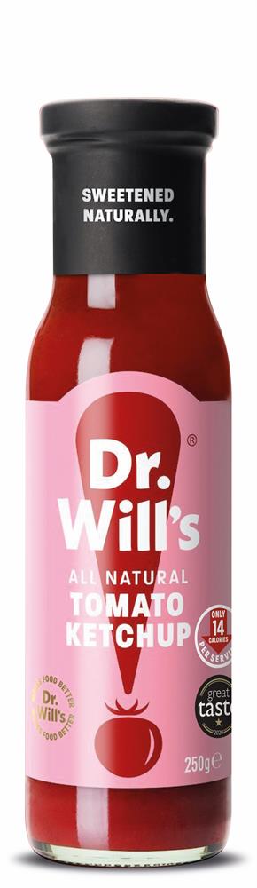 Dr Will's Clean Tomato Ketchup 250ml