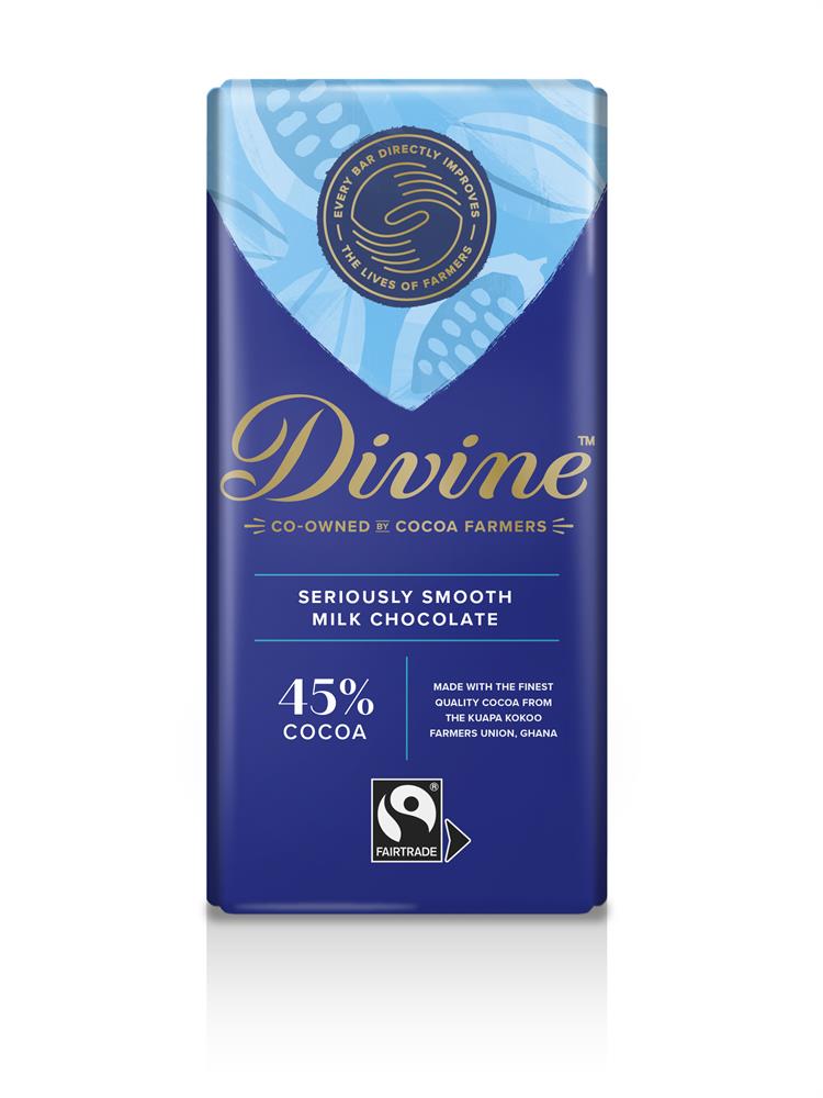 Divine Milk Chocolate 90g - Pack of 3