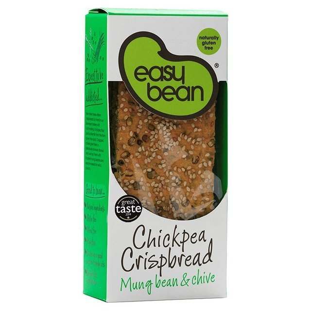 Easy Bean Mung Bean & Chive Chickpea Crispbread 110g