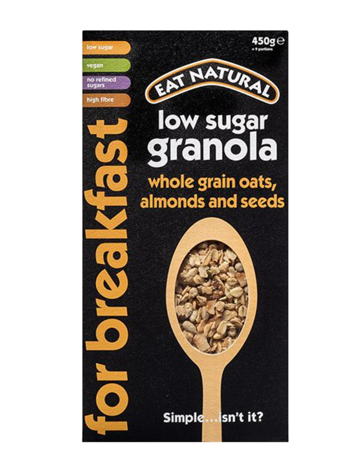 Eat Natural For Breakfast Low Sugar Granola 450g