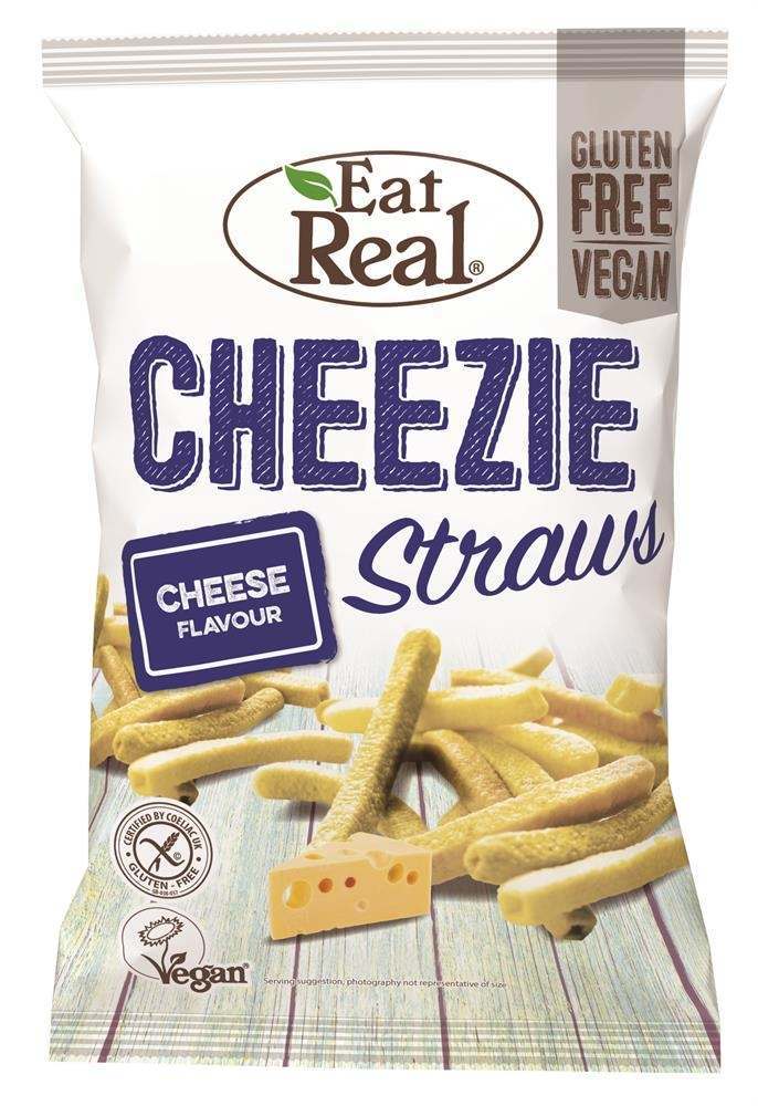 Eat Real Cheezie Straws 45g - Pack of 6