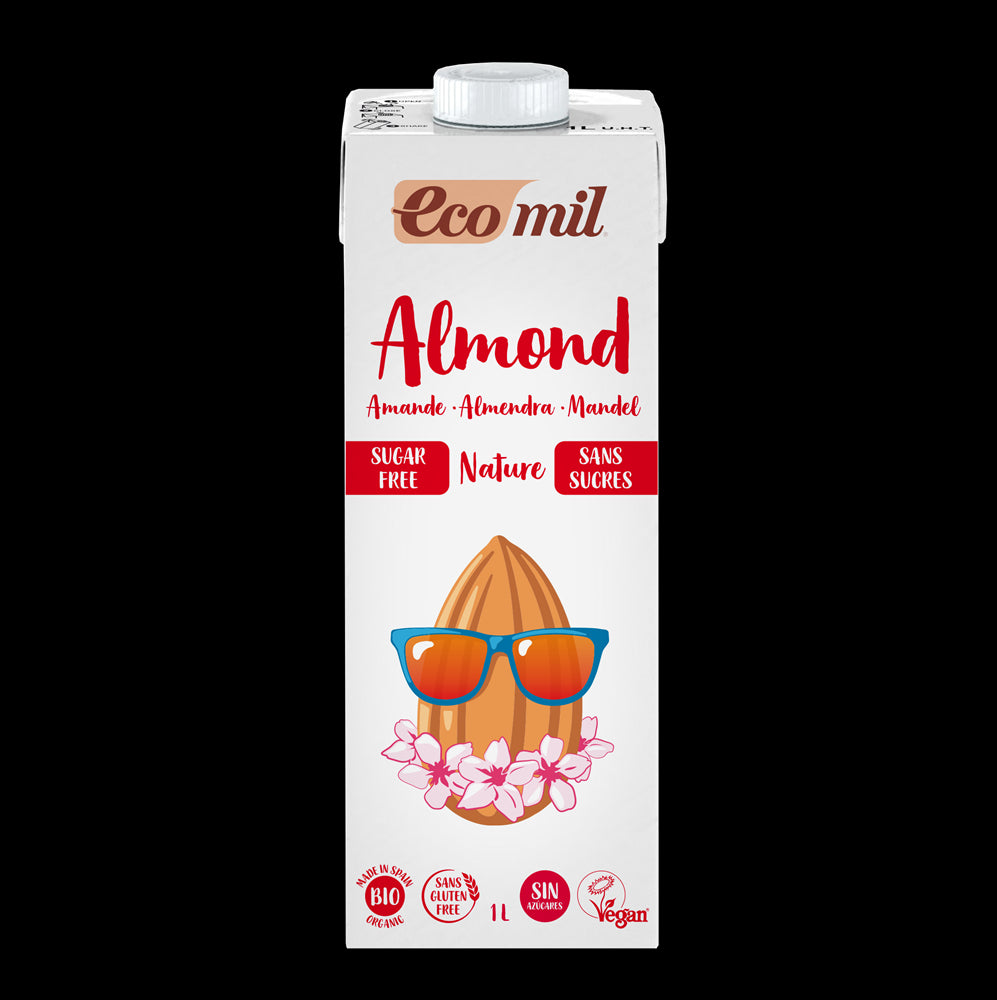 Ecomil Organic Sugar Free Almond Milk 1 Litre