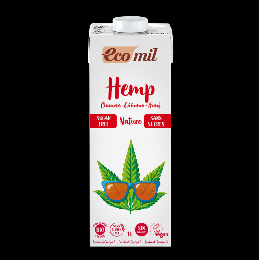 Ecomil Organic Sugar Free Hemp Milk 1 Litre