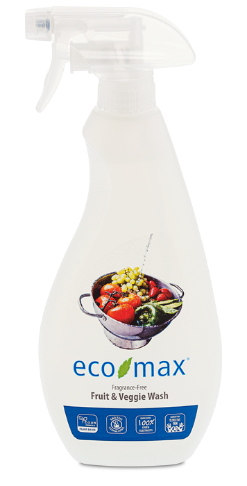 Eco-Max Fragrance Free Fruit & Veggie Wash 710ml