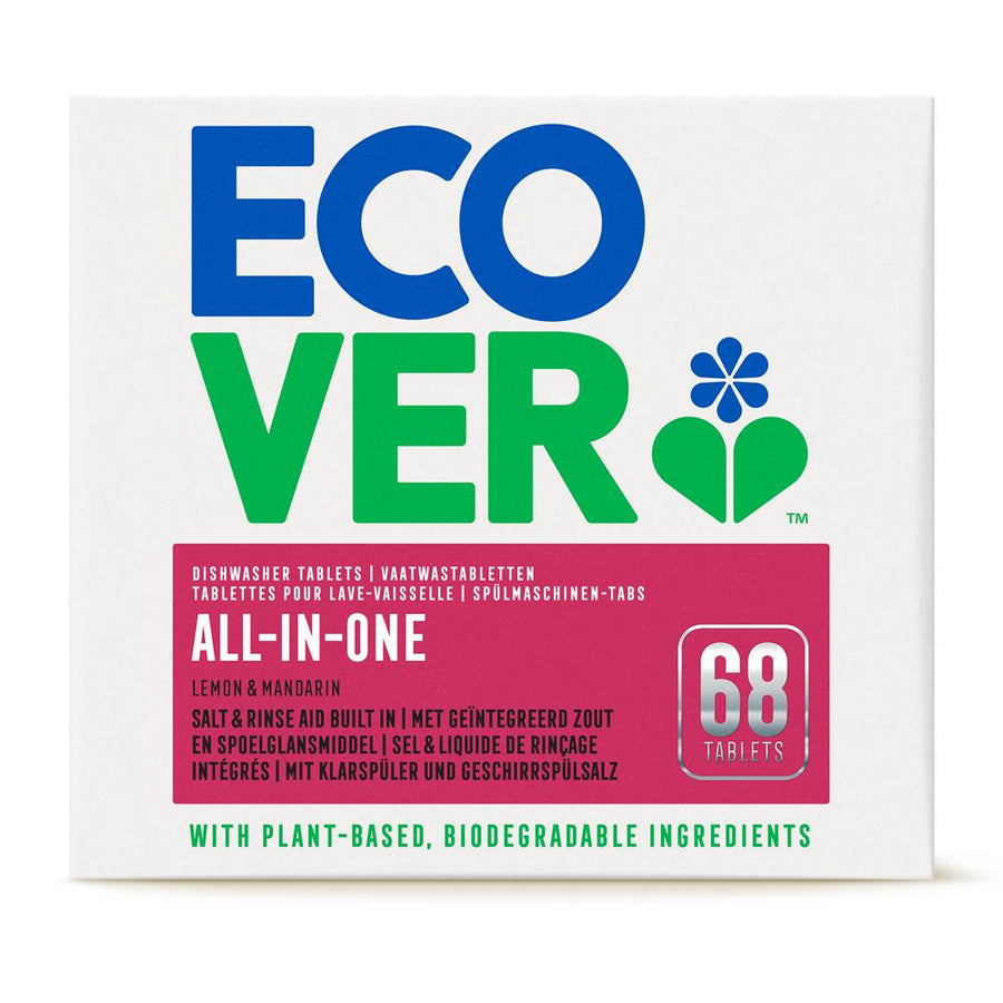 Ecover All-In-One Dishwasher 68 Tablets