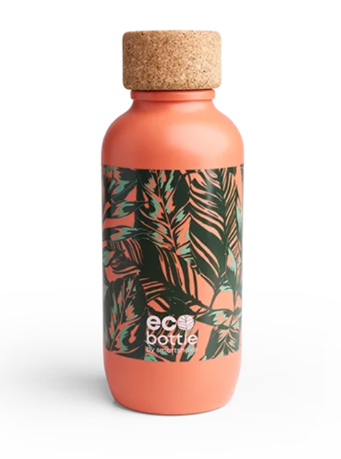 EcoBottle - Coral Leaves - 650ml