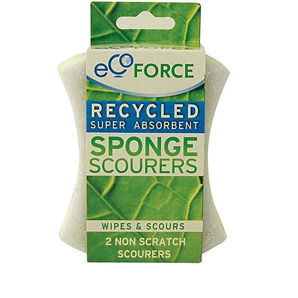 EcoForce Recycled Non Scratch Sponge Scourers