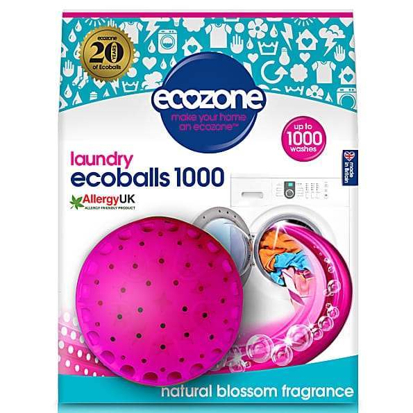 Ecozone Natural Blossom Ecoballs - 1000 Washes