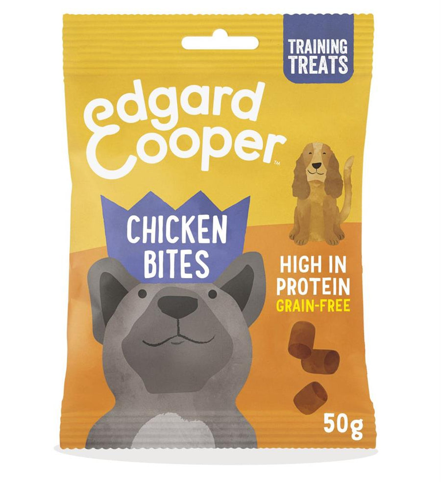 Edgard & Cooper Chicken Treats for Dogs 50g
