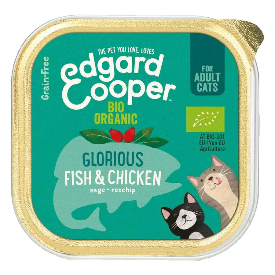 Edgard & Cooper Organic Fish & Chicken for Cats 85g