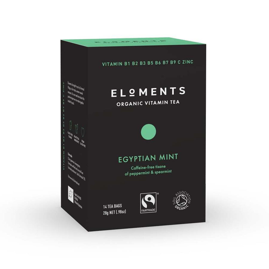 Eloments Organic Vitamin Tea Egyptian Mint 14 Tea Bags