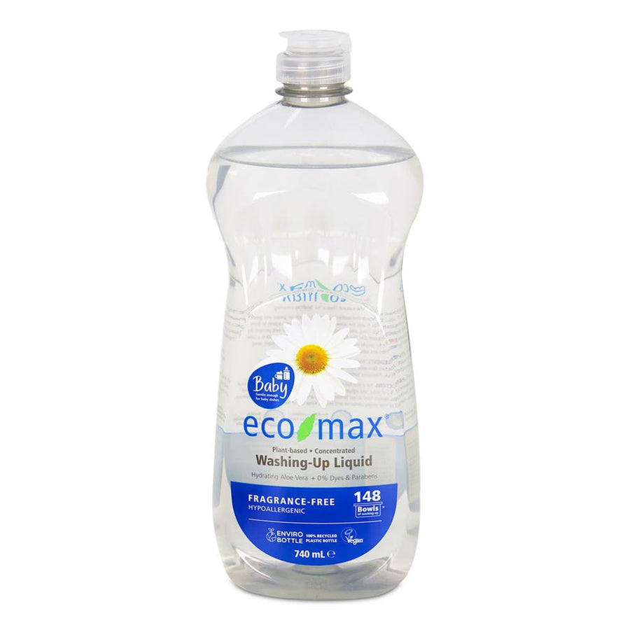 Eco-Max Fragrance Free Baby Washing Up Liquid 740ml