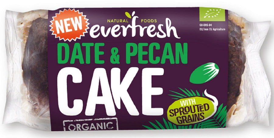 Everfresh Bakery Organic Date & Pecan Cake 350g