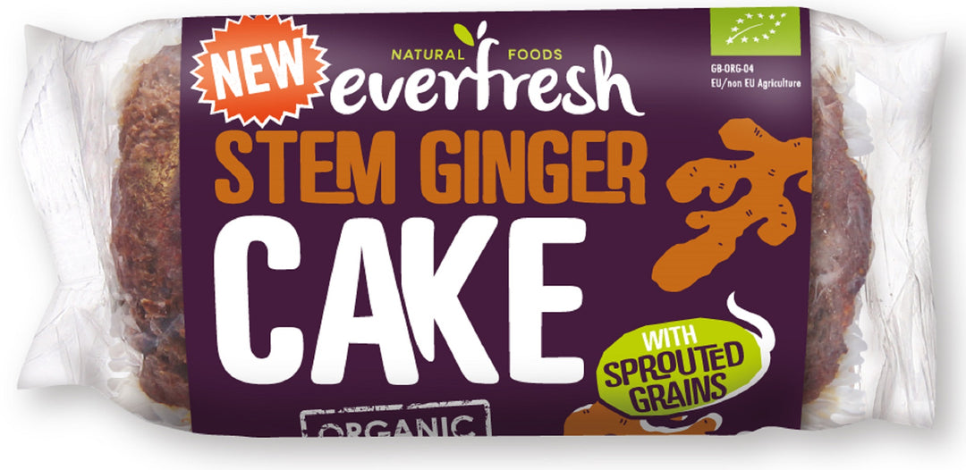 Everfresh Bakery Organic Stem Ginger Cake 350g