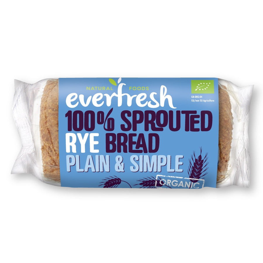 Everfresh Bakery Organic Sprouted Rye Bread 400g