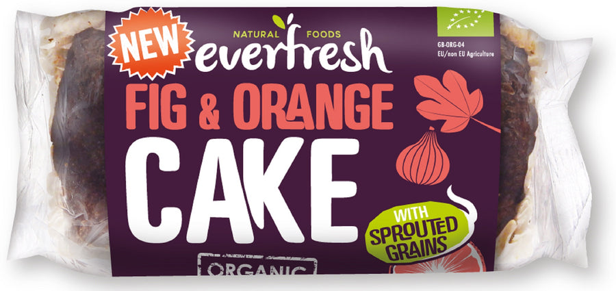Everfresh Bakery Organic Fig & Orange Cake 350g