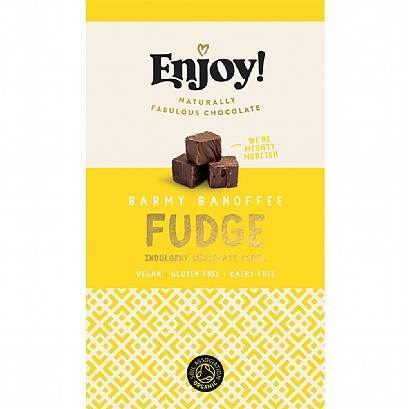 Enjoy! Banoffee Chocolate Fudge 100g