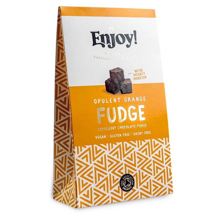 Enjoy! Orange Chocolate Fudge 100g