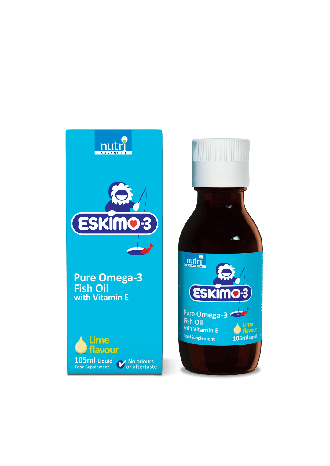 Eskimo-3 Pure Omega-3 Fish Oil Liquid 105ml