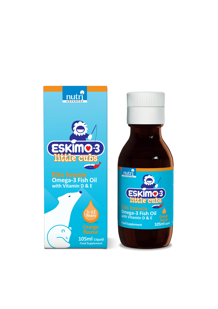 Eskimo-3 Little Cubs Omega-3 Orange Fish Oil Liquid 105ml