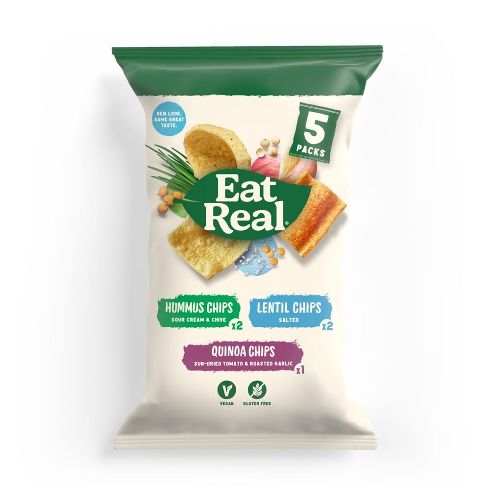 Eat Real Hummus Lentil & Quinoa Multipack