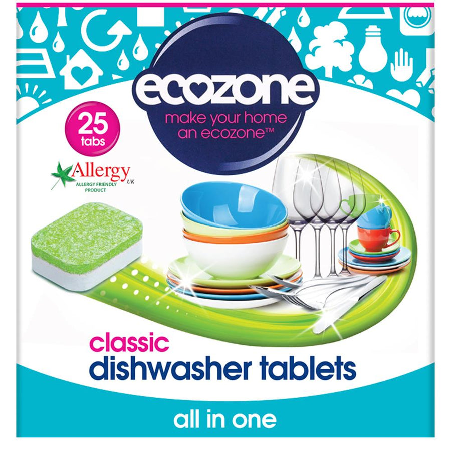 Ecozone Classic All In One 25 Dishwasher Tablets
