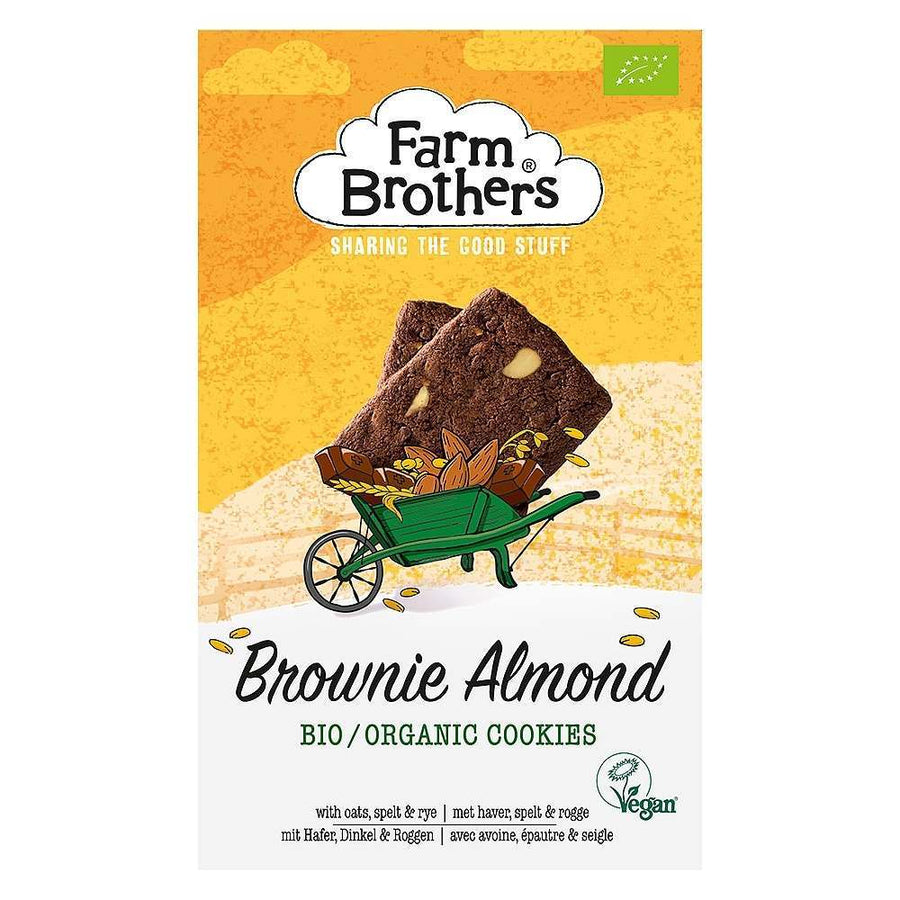Farm Brothers Vegan Brownie & Almond Cookies 150g
