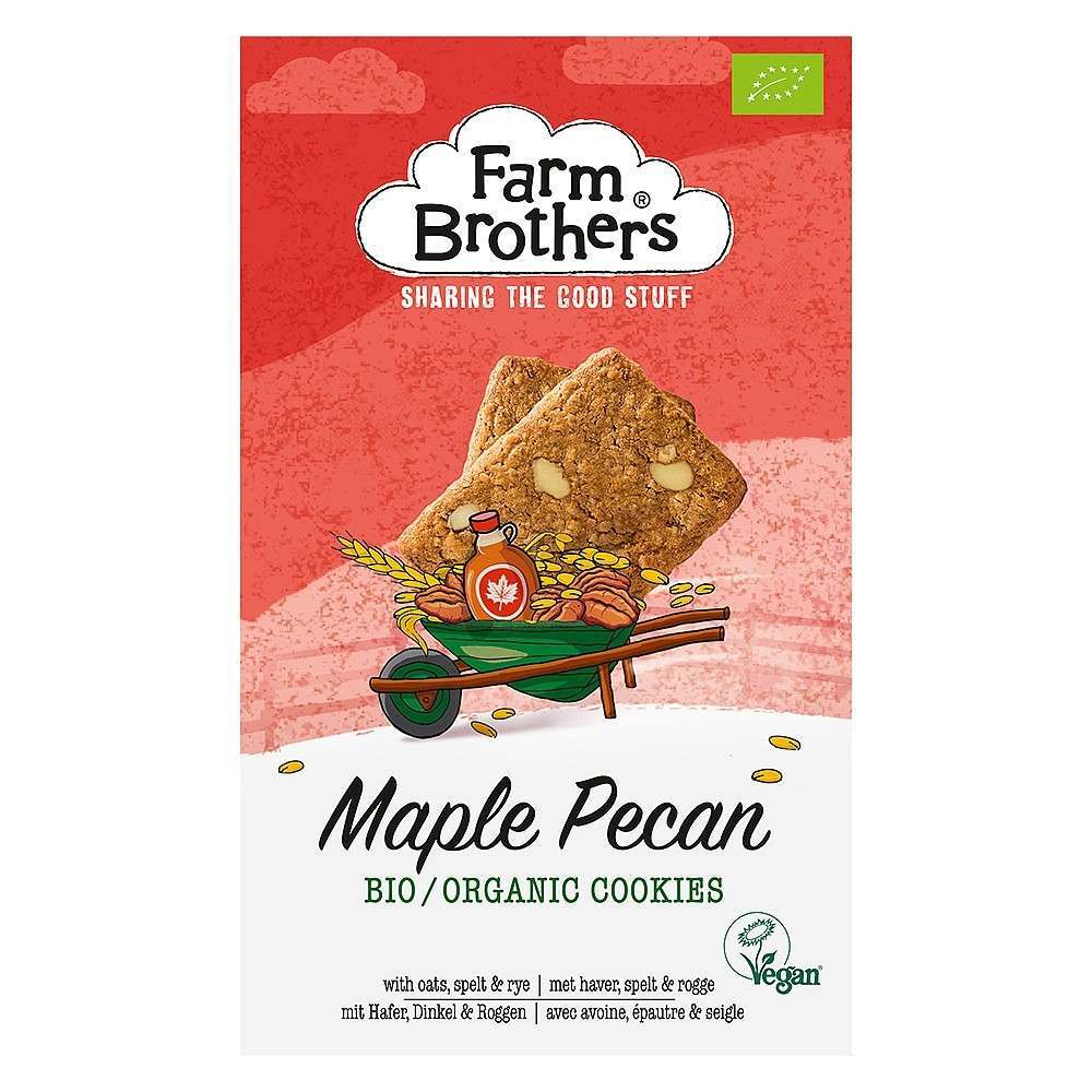 Farm Brothers Vegan Maple & Pecan Cookies 150g