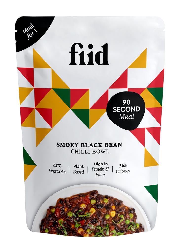 Fiid Smoky Black Bean Chilli 400g - Pack of 2